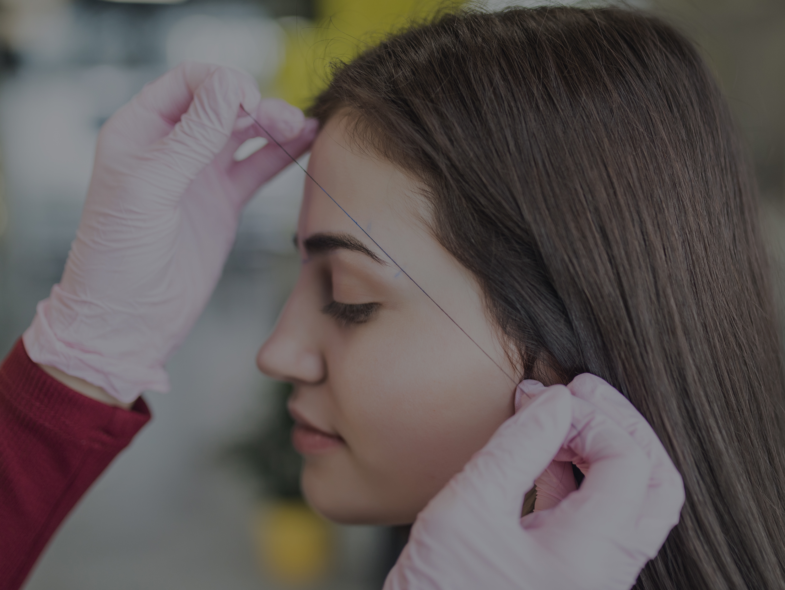 Eyebrow treatment at Beautiful World